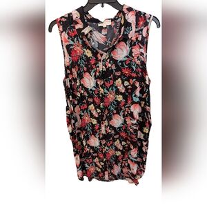 Sleeveless Collar V-Neck Dress , XL